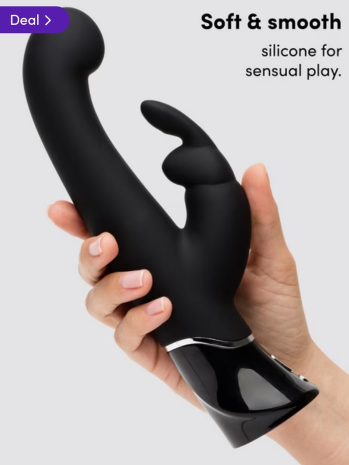Fifty Shades Of Grey Greedy Girl G-Spot Rabbit Vibrator